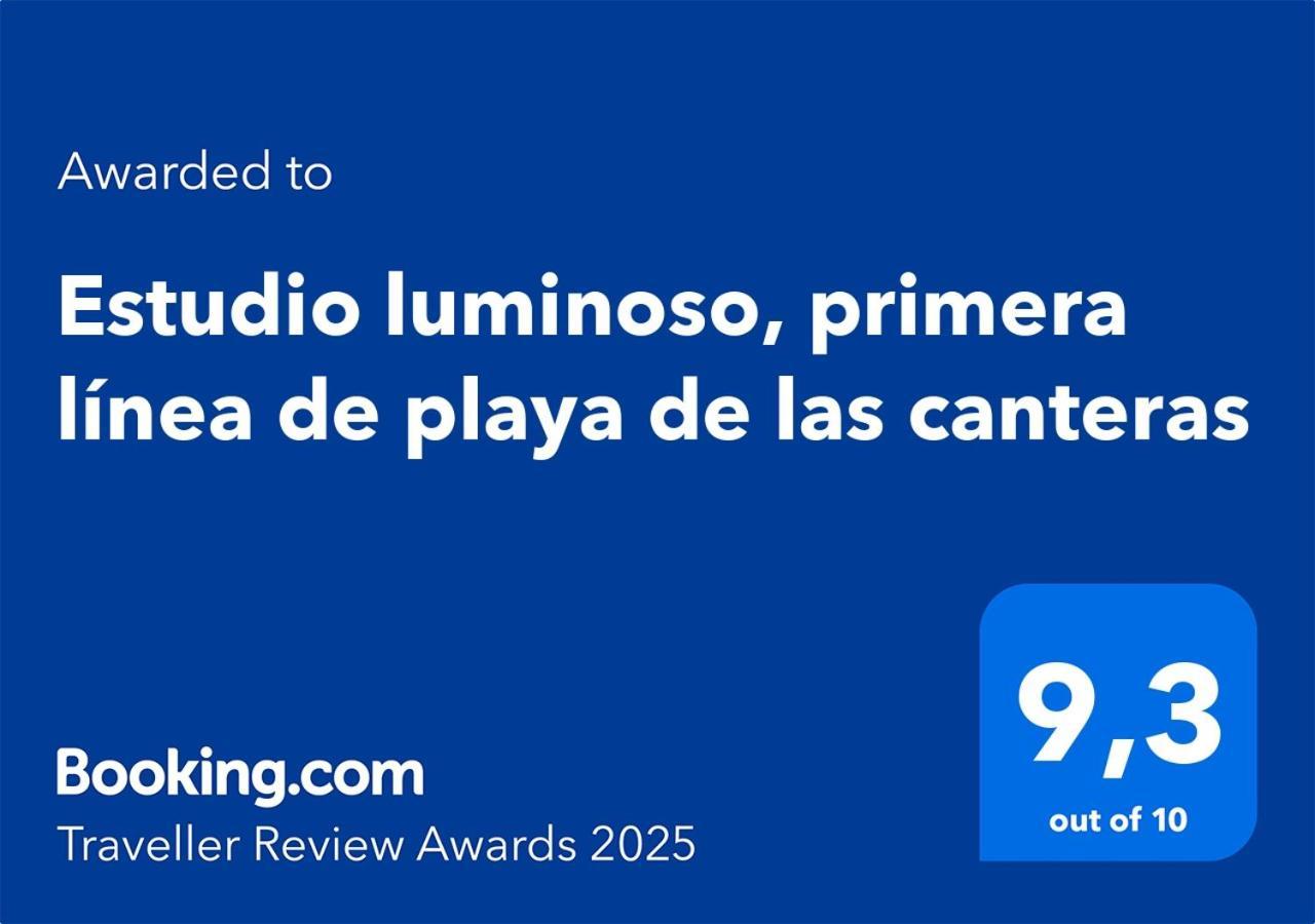 Estudio Luminoso, Primera Linea De Playa De Las Canteras لاس بالماس دي غران كاناريا المظهر الخارجي الصورة